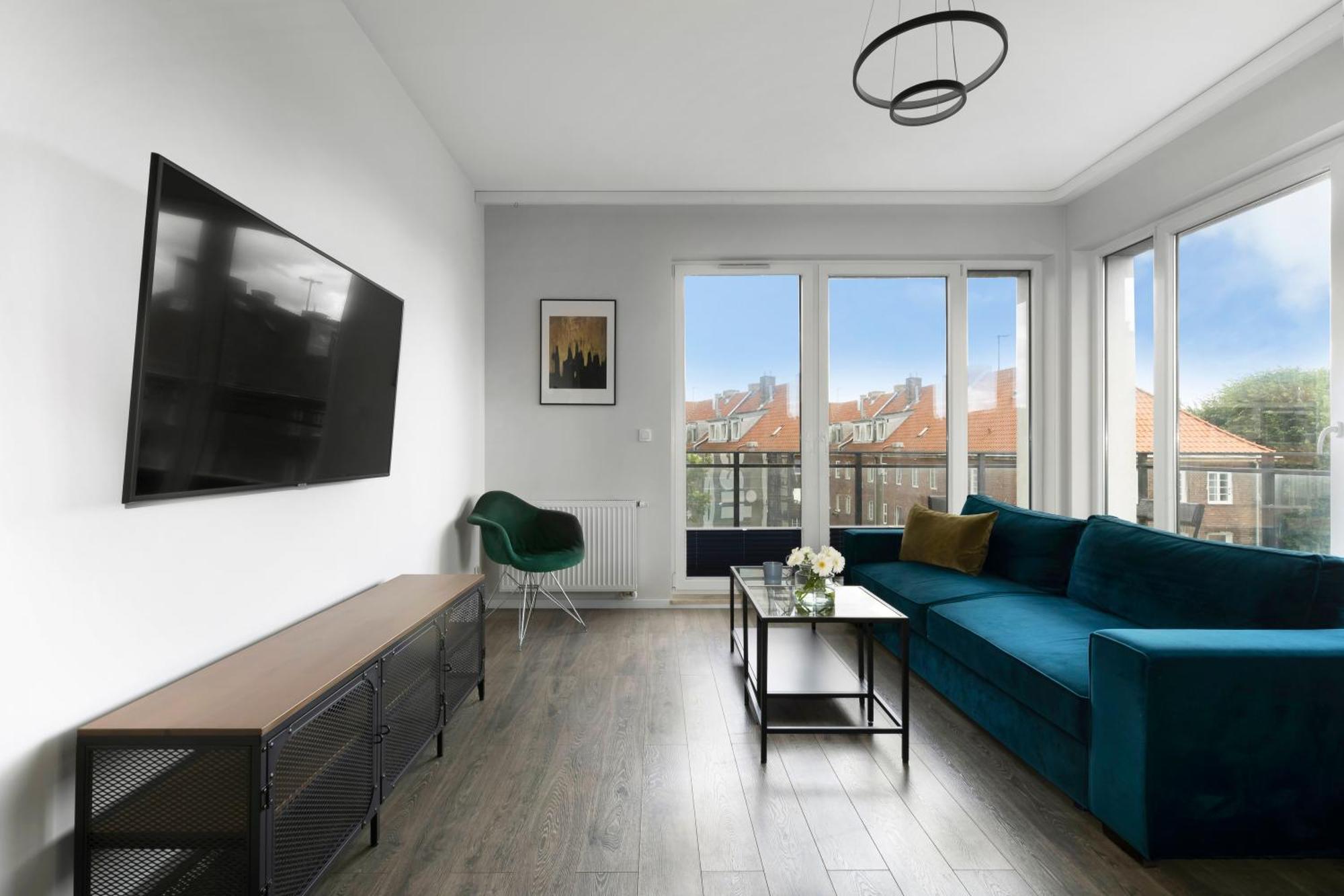 Blue Raven Downtown Apartments Gdansk Exterior foto